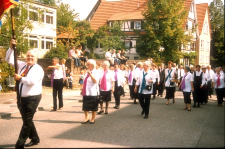 Der Liederkranz Beutelsbach mit seinen 3 Chor-Gruppen