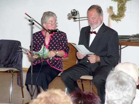 Mariane und Heinz mit dem 'Theaterbesuch'