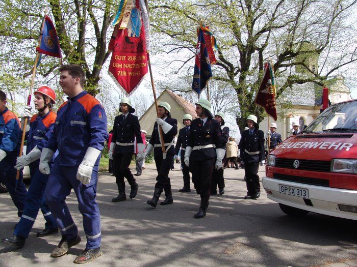 Die Fahnenabordnungen