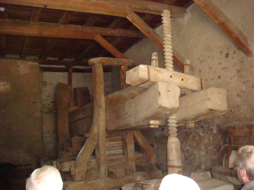 Alte Presse im Kloster Stein am Rhein