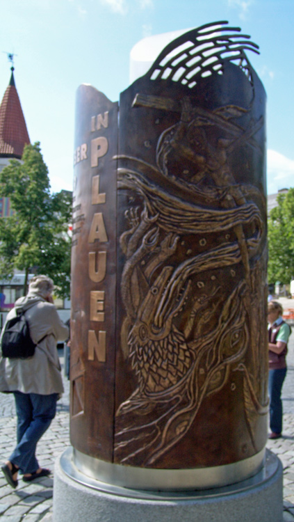 Denkmal Beginn der friedlichen Demonstrationen 07.10.1989