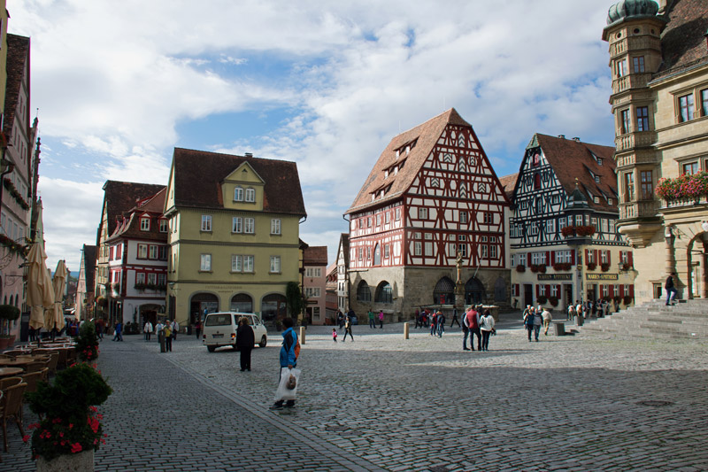 Marktplatz Rothenburg ob der Tauber