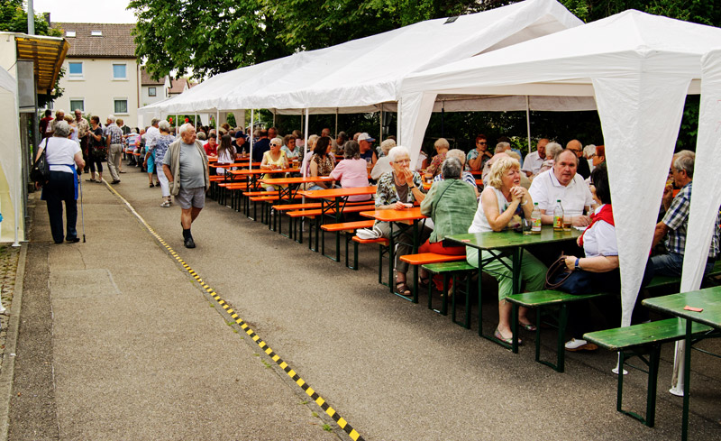 Die Besucher am Sonntag