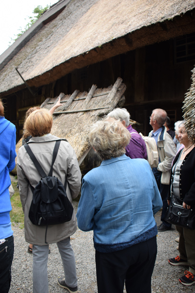 Strohdach des Vogtsbauernhof