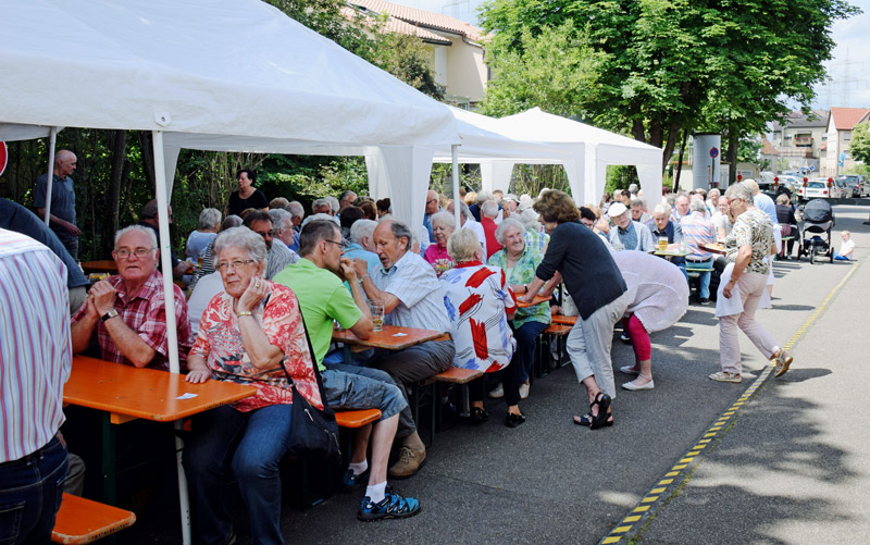 Die Besucher am Sonntag