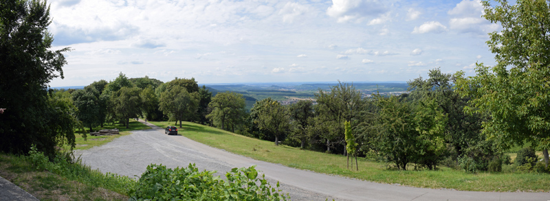 Ausblick von der Lwensteiner Platte