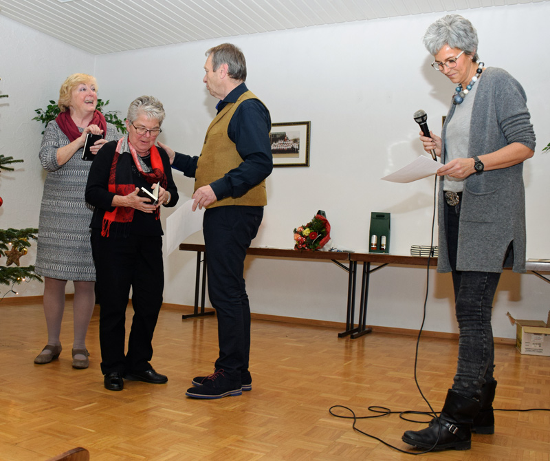 Bescherung fr Franziska Breuning und Marianne Escher