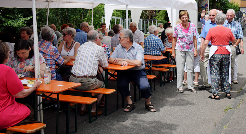 Die Besucher am Sonntag